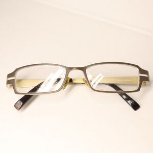 SUKI SK-2013 Pure Titanium Eyeglasses 50-20-135 Brown/Gold Unisex FRAMES ONLY